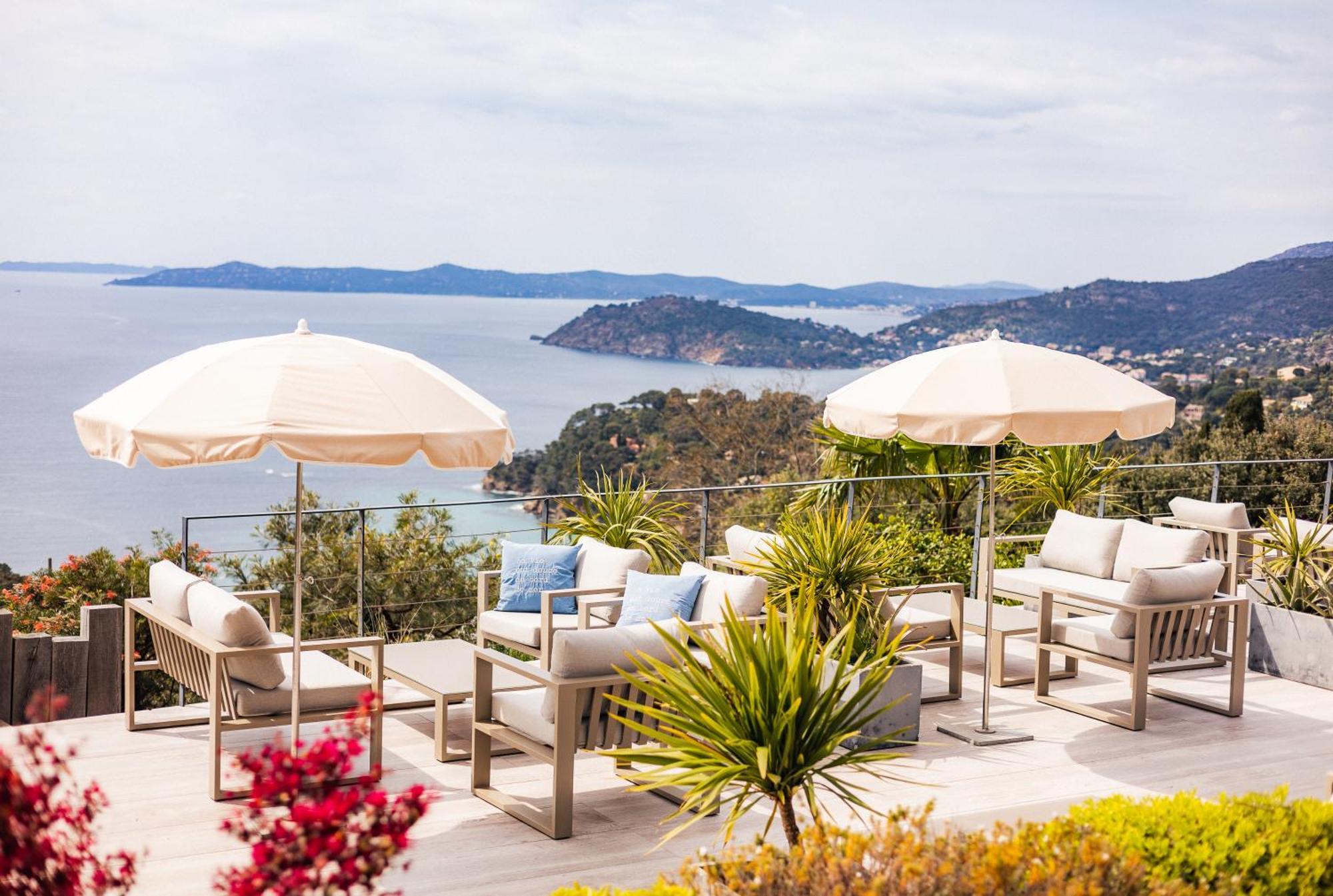 Hotel La Villa Douce Le Le Rayol-Canadel-sur-Mer Zewnętrze zdjęcie