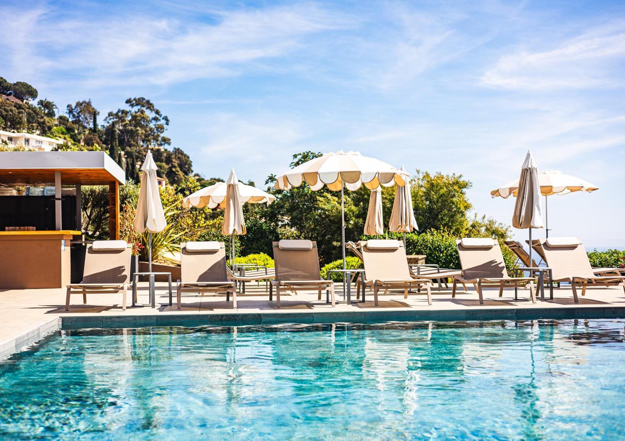 Hotel La Villa Douce Le Le Rayol-Canadel-sur-Mer Zewnętrze zdjęcie